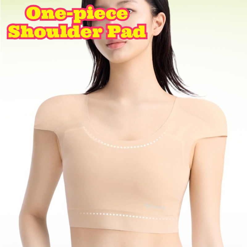 Minimizer Bra Women - Nahtloser, unsichtbarer Schulterpolster-Shapewear-BH für Damen, hautfarben,