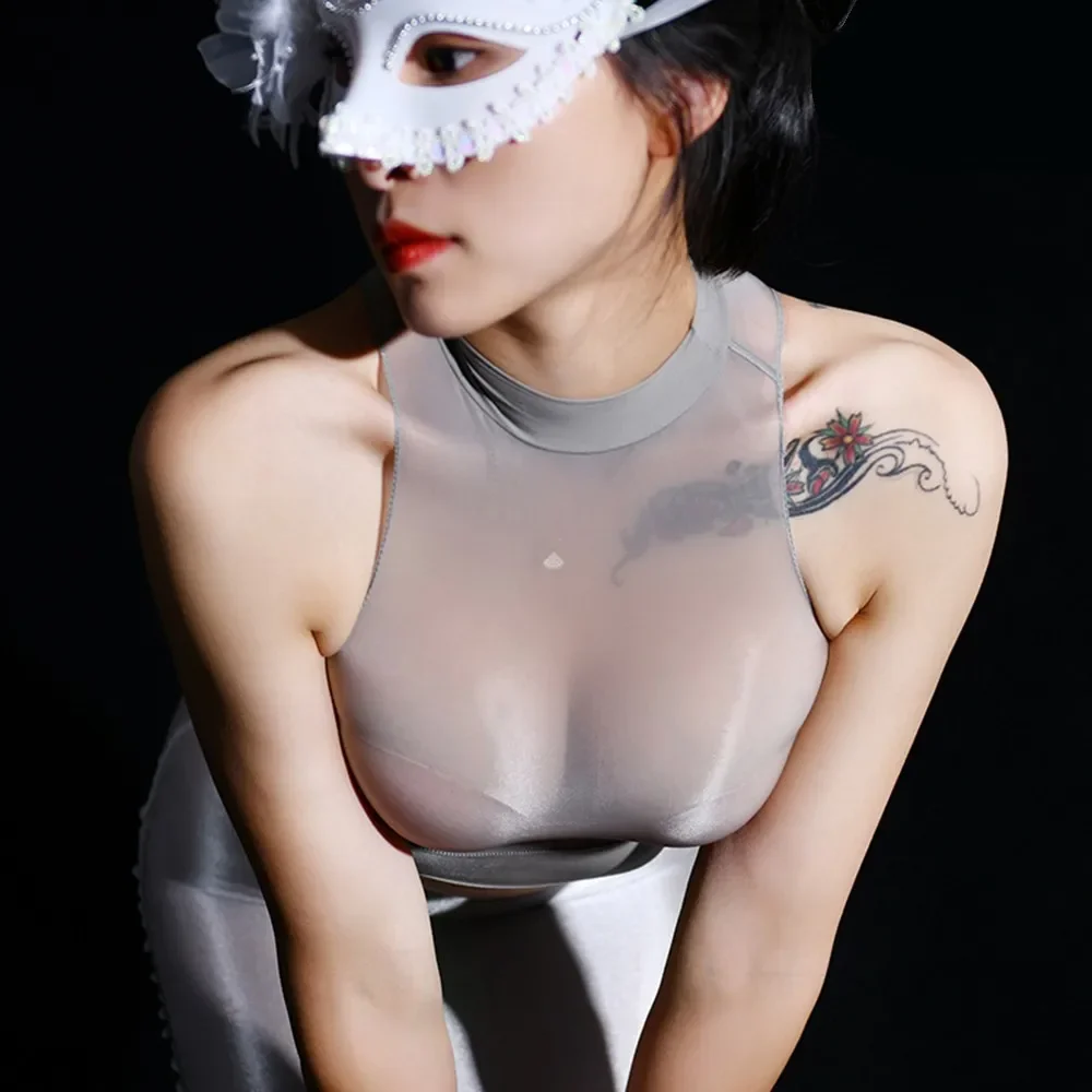Transparente Oberteile, glänze – Sheer Mesh Bra Bewertung und Preis