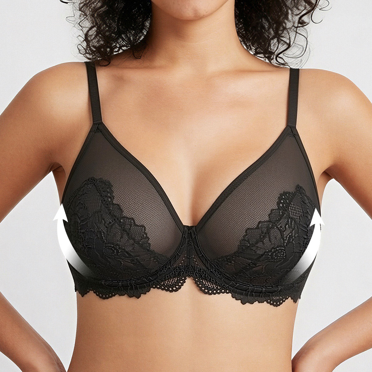 Transparenter Damen-BH, Ultra- – Full Coverage Bra Bewertung und Preis