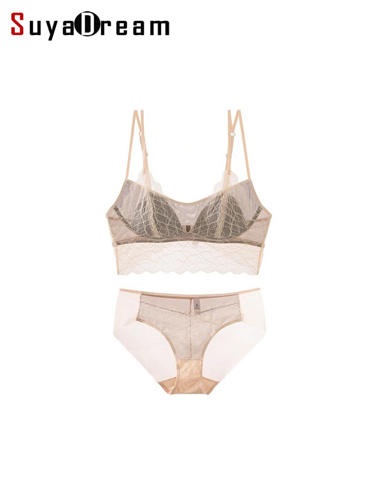 SuyaDream, Damen-Spitzen-BH-Se – Sheer Mesh Bra Bewertung und Preis