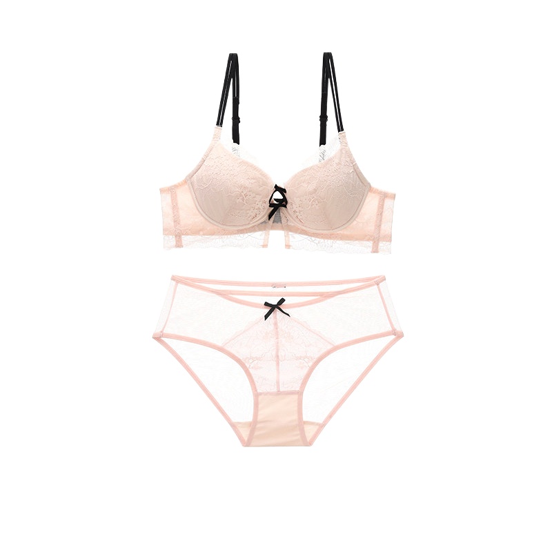 Neues Mädchenhaftes Süßes Spit – Lace Bralette Set Bewertung und Preis