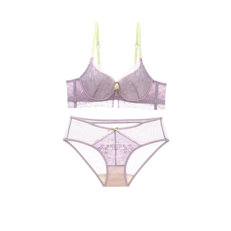 Neues Mädchenhaftes Süßes Spit – Lace Bralette Set Bewertung und Preis