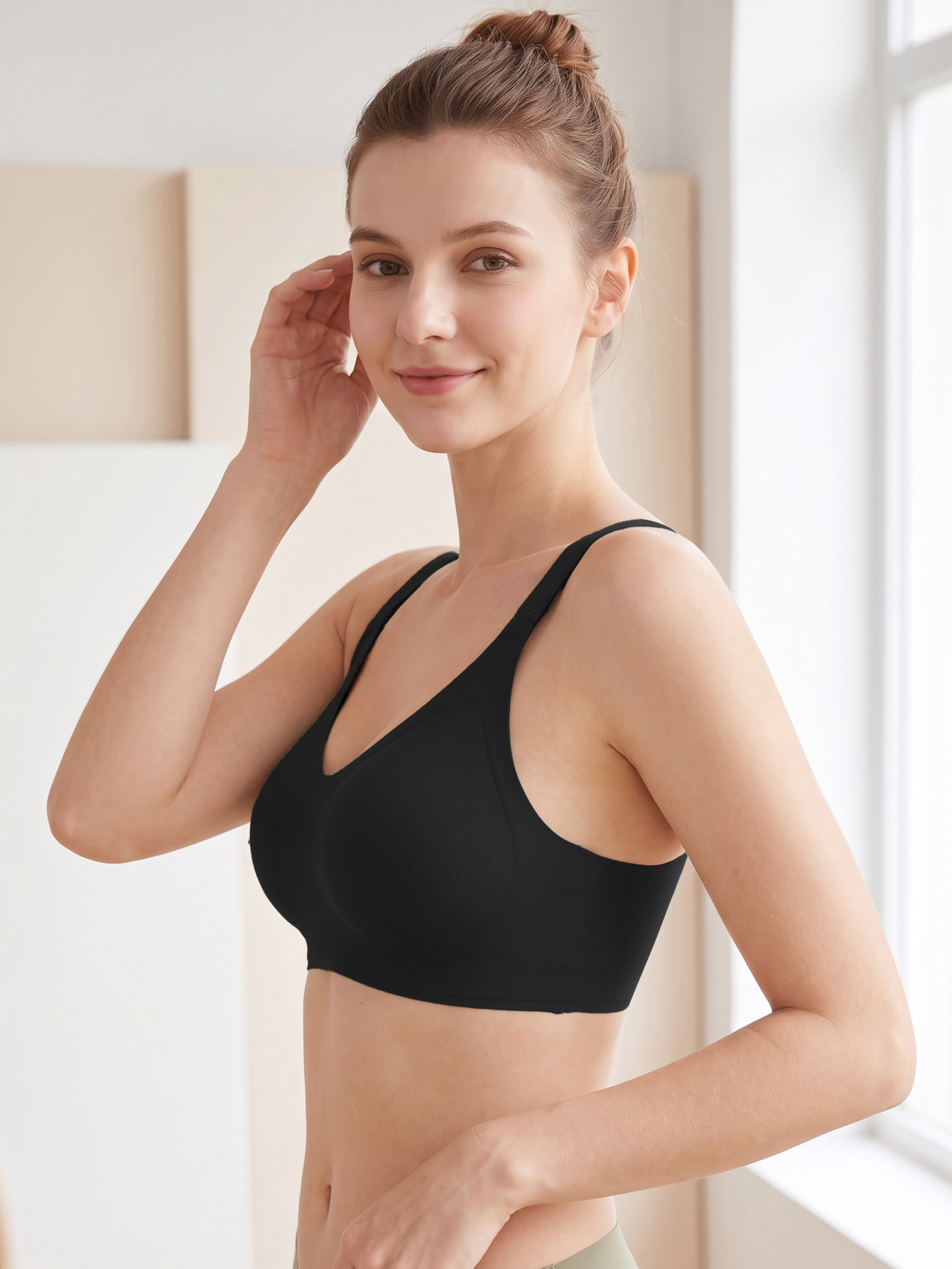 3-teiliges Set für Damen, naht – Wirefree Bra Comfort Bewertung und Preis